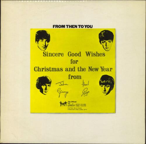 The Beatles From Then To You - Reversed Matrices - VG vinyl LP album (LP record) UK BTLLPFR816687