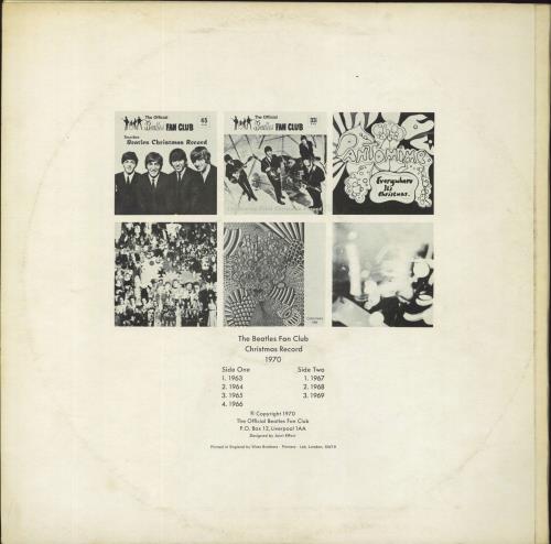 The Beatles From Then To You - Reversed Matrices - VG vinyl LP album (LP record) UK BTLLPFR816687