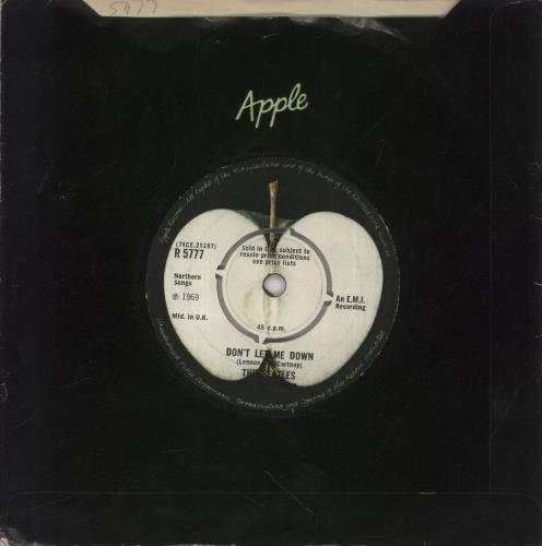 The Beatles Get Back - 1st [a] - 4pr - WOL 7" vinyl single (7 inch record / 45) UK BTL07GE815643