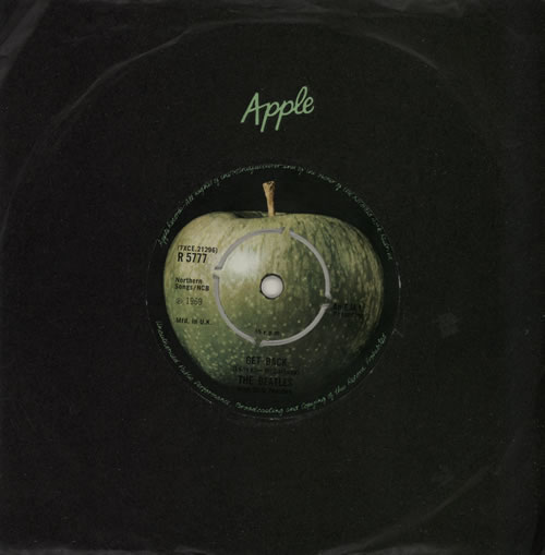 The Beatles Get Back - 2nd - 4pr 7" vinyl single (7 inch record / 45) UK BTL07GE575643