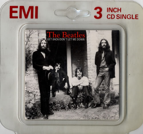 The Beatles Get Back 3" CD single (CD3) UK BTLC3GE126471