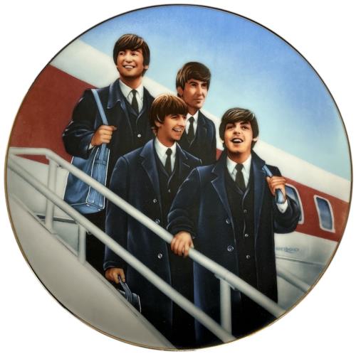 The Beatles Hello America Plate memorabilia UK BTLMMHE879683