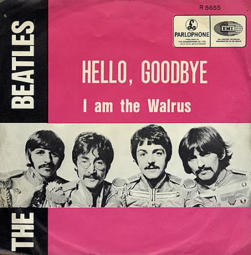 The Beatles Hello, Goodbye 7" vinyl single (7 inch record / 45) Belgian BTL07HE359250
