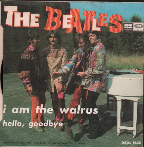 The Beatles Hello, Goodbye 7" vinyl single (7 inch record / 45) Spanish BTL07HE92111