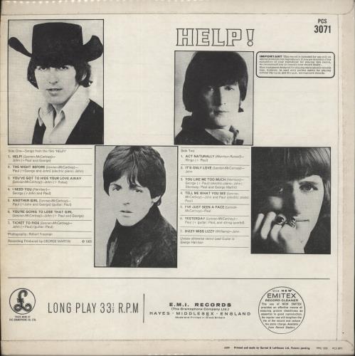 The Beatles Help! - One Box - Stereo vinyl LP album (LP record) UK BTLLPHE879352