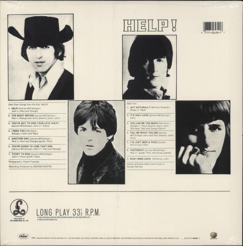 The Beatles Help! - Sealed vinyl LP album (LP record) US BTLLPHE225285