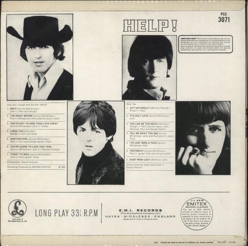 The Beatles Help! - Two Box - Gram vinyl LP album (LP record) UK BTLLPHE267586