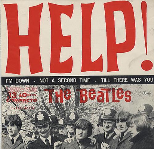 The Beatles Help! EP 7" vinyl single (7 inch record / 45) Brazilian BTL07HE347737