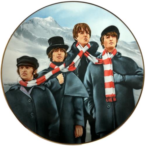 The Beatles Help Plate memorabilia UK BTLMMHE879684