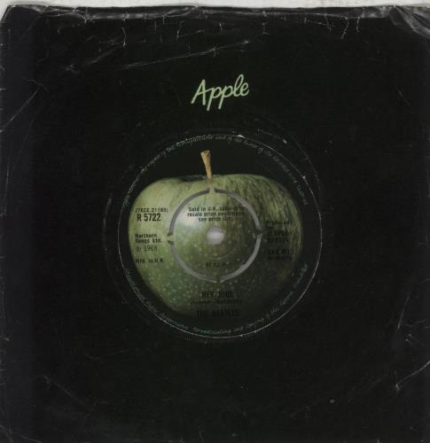 The Beatles Hey Jude - 1st - Unknown Contract Pressing 7" vinyl single (7 inch record / 45) UK BTL07HE866619