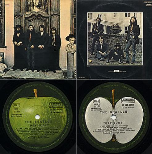 The Beatles Hey Jude vinyl LP album (LP record) Italian BTLLPHE307872