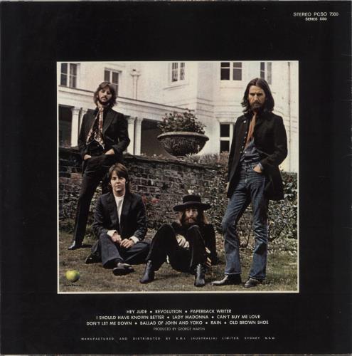 The Beatles Hey Jude vinyl LP album (LP record) Australian BTLLPHE501089