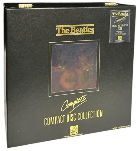 The Beatles HMV Complete Compact Disc Collection CD Album Box Set UK BTLDXHM882551