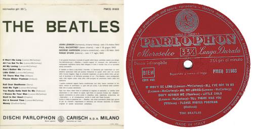 The Beatles I Favolosi - 1st vinyl LP album (LP record) Italian BTLLPIF383772