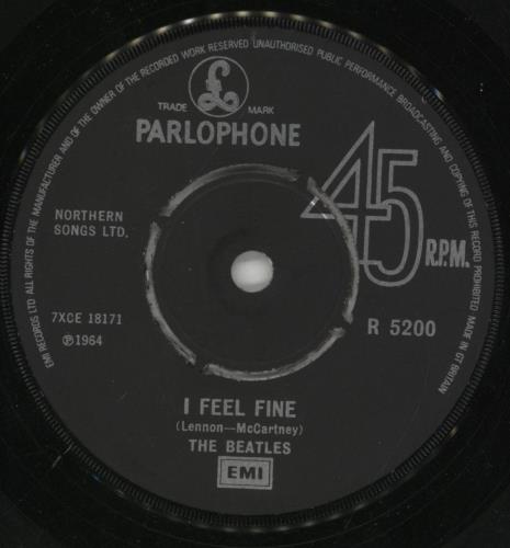 The Beatles I Feel Fine - 1976 - 4pr 7" vinyl single (7 inch record / 45) UK BTL07IF553388