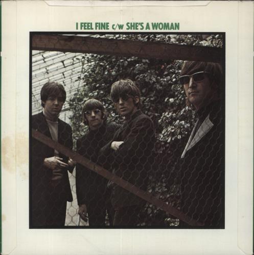 The Beatles I Feel Fine - 1976 - 4pr 7" vinyl single (7 inch record / 45) UK BTL07IF553388