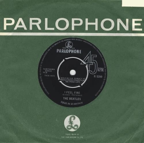 The Beatles I Feel Fine - 2nd 7" vinyl single (7 inch record / 45) UK BTL07IF331010