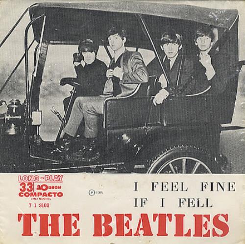 The Beatles I Feel Fine 7" vinyl single (7 inch record / 45) Brazilian BTL07IF347721