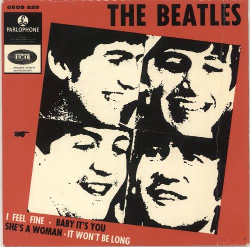 The Beatles I Feel Fine 7" vinyl single (7 inch record / 45) Swedish BTL07IF733850