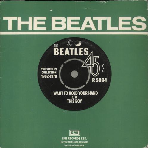 The Beatles I Want To Hold Your Hand - 1976 7" vinyl single (7 inch record / 45) UK BTL07IW553391
