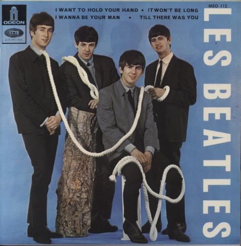 The Beatles I Want To Hold Your Hand EP - dome label 7" vinyl single (7 inch record / 45) French BTL07IW858526