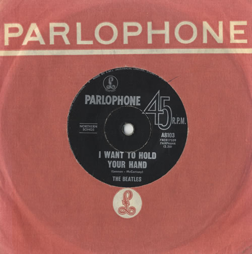 The Beatles I Want To Hold Your Hand 7" vinyl single (7 inch record / 45) Australian BTL07IW520473
