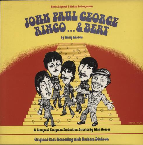 The Beatles John Paul George Ringo ... & Bert - EX + Theatre Programme vinyl LP album (LP record) UK BTLLPJO875636