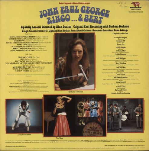 The Beatles John Paul George Ringo ... & Bert - EX + Theatre Programme vinyl LP album (LP record) UK BTLLPJO875636