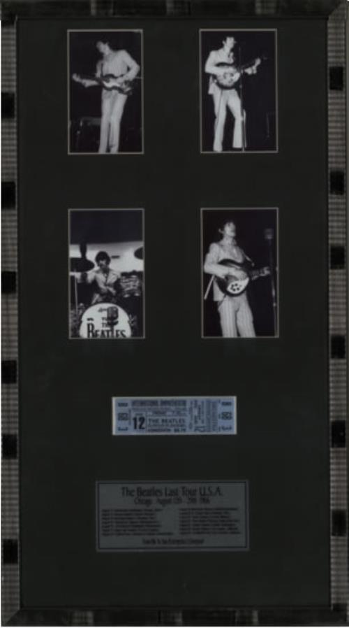 The Beatles Last Tour U.S.A. - Chicago memorabilia UK BTLMMLA599614