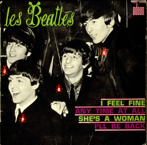 The Beatles Les Beatles - 1st 7" vinyl single (7 inch record / 45) French BTL07LE500875