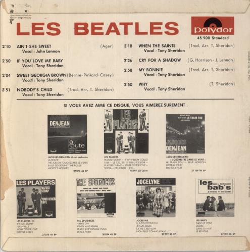 The Beatles Les Beatles - VG 10" vinyl single (10 inch record) French BTL10LE808731