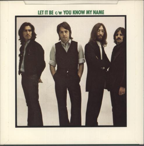 The Beatles Let It Be - 1976 7" vinyl single (7 inch record / 45) UK BTL07LE553645