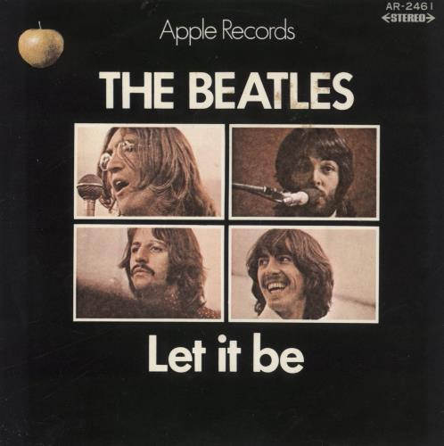 The Beatles Let It Be - 1st - EX 7" vinyl single (7 inch record / 45) Japanese BTL07LE577978