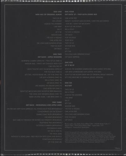 The Beatles Let It Be - 6-Disc Edition - Sealed CD Album Box Set UK BTLDXLE858691