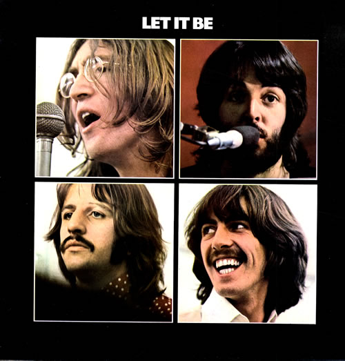 The Beatles Let It Be - All Rights - Barcoded vinyl LP album (LP record) UK BTLLPLE552623