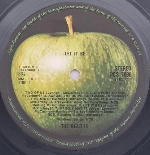 The Beatles Let It Be - Box Set + Poster - Green Apple Variant Vinyl Box Set UK BTLVXLE810294