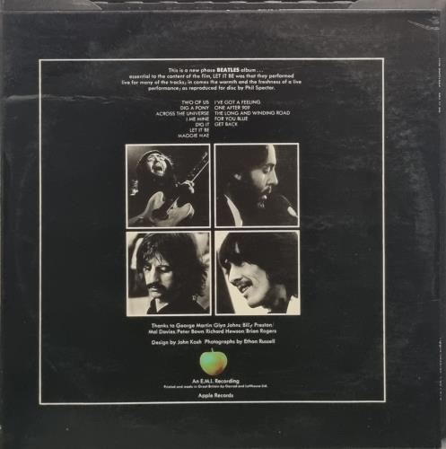The Beatles Let It Be - Box Set + Poster - Green Apple Variant Vinyl Box Set UK BTLVXLE810294