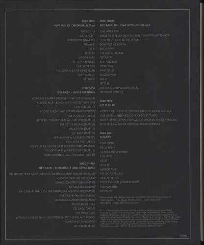 The Beatles Let It Be - EX CD Album Box Set UK BTLDXLE879747