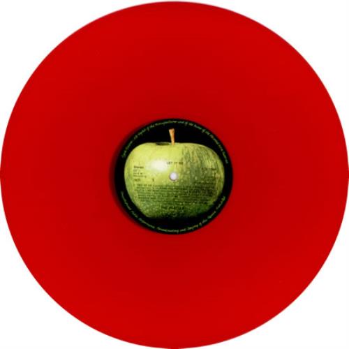 The Beatles Let It Be - Red Vinyl vinyl LP album (LP record) Swedish BTLLPLE357263