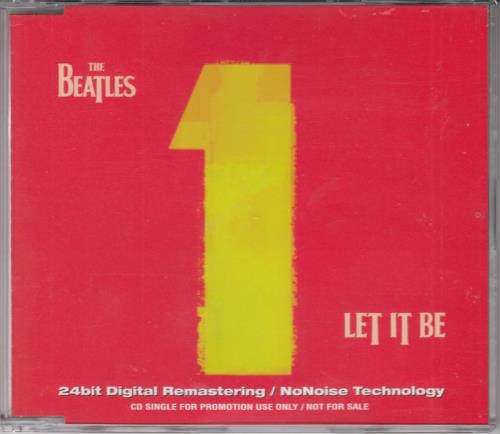 The Beatles Let It Be - Remastered CD single (CD5 / 5") Japanese BTLC5LE194271