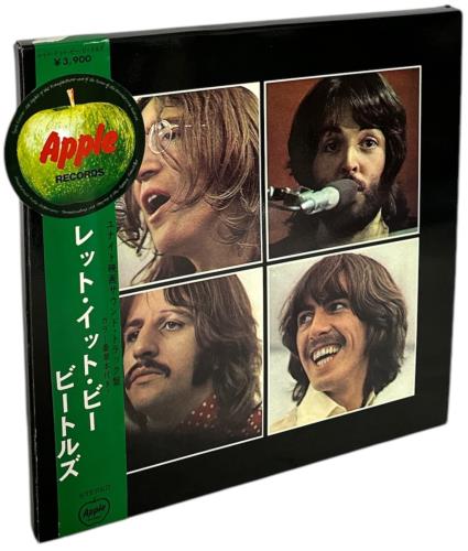 The Beatles Let It Be Vinyl Box Set Japanese BTLVXLE860562