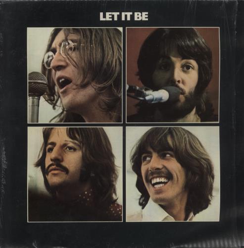 The Beatles Let It Be vinyl LP album (LP record) Greek BTLLPLE876031
