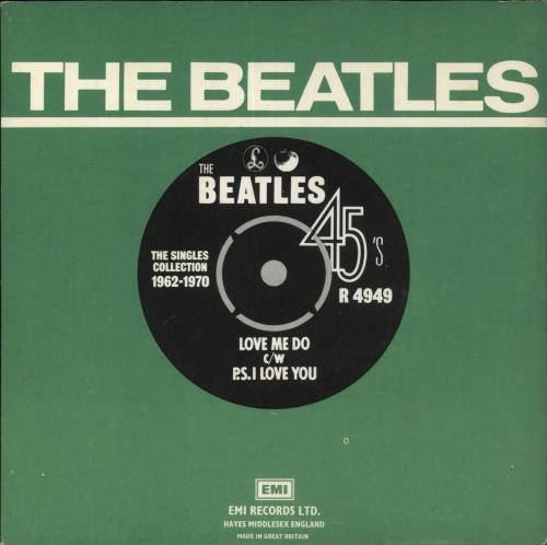 The Beatles Love Me Do - 1976 7" vinyl single (7 inch record / 45) UK BTL07LO183424