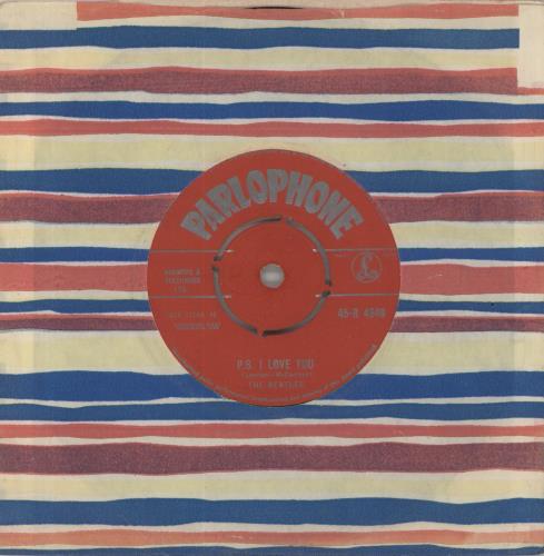 The Beatles Love Me Do - 1st - EX 7" vinyl single (7 inch record / 45) UK BTL07LO555165
