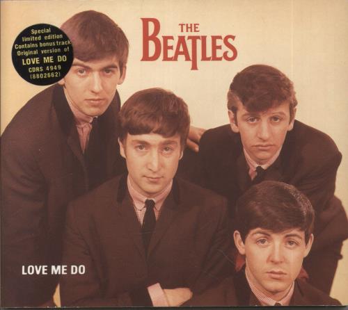The Beatles Love Me Do - Digipak CD single (CD5 / 5") UK BTLC5LO09922