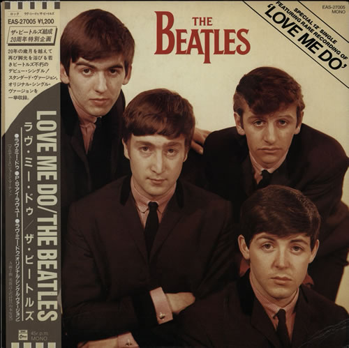 The Beatles Love Me Do 12" vinyl single (12 inch record / Maxi-single) Japanese BTL12LO207432