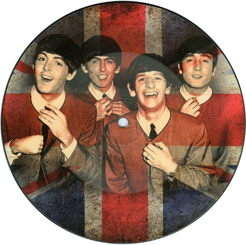 The Beatles Love Me Do 7" vinyl picture disc (7 inch picture disc single) UK BTL7PLO596133