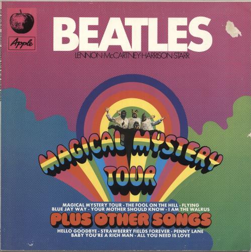 The Beatles Magical Mystery Tour Plus Other Songs - EX vinyl LP album (LP record) German BTLLPMA732873
