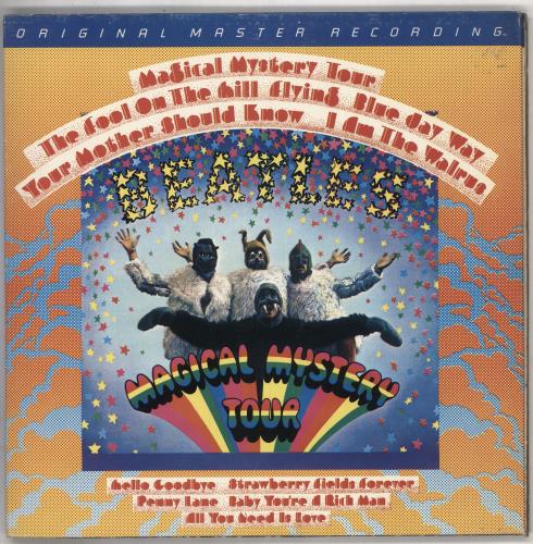 The Beatles Magical Mystery Tour vinyl LP album (LP record) US BTLLPMA180890
