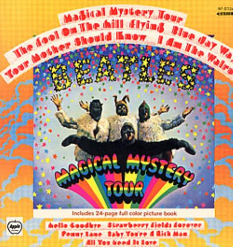 The Beatles Magical Mystery Tour vinyl LP album (LP record) Japanese BTLLPMA218343